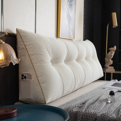 Ultimate Comfort Wedge Pillow – Rygg &amp; Nackstöd för Avkoppling