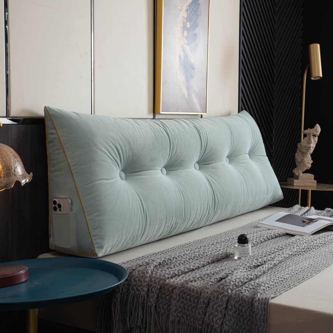 Carvallo – Luksuriös Ergonomisk Vinkelkudde för Rygg- och Nackstöd