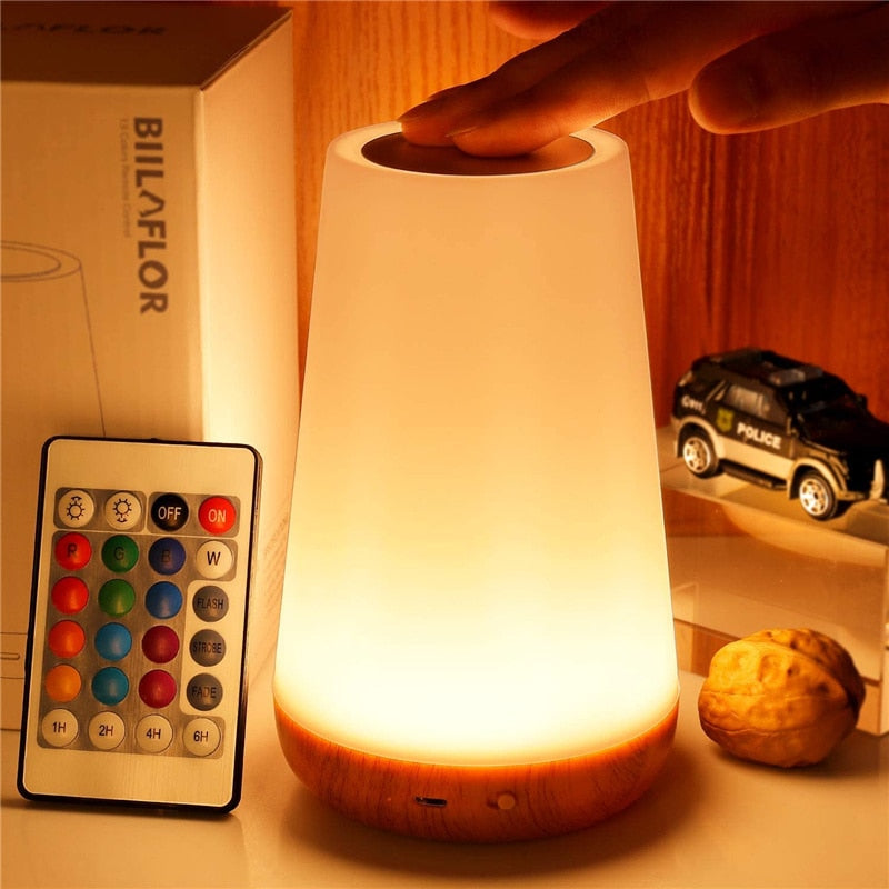 Touch Control LED Sänglampa