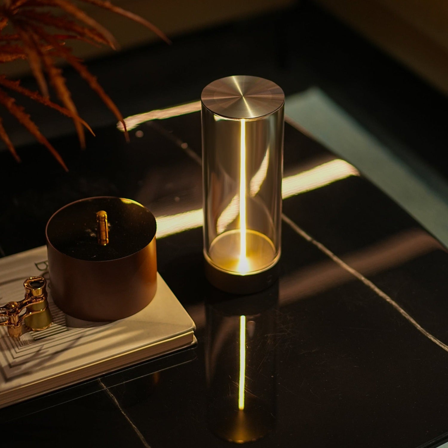 LED Bordslampa Minimalistisk Uppladdningsbar Ljus