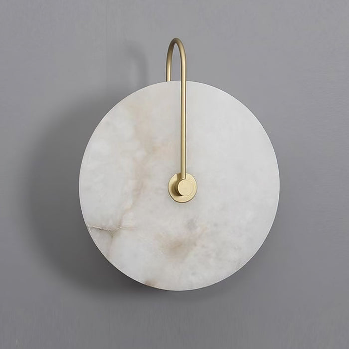 Lugnande LED Vägglampa i Alabaster