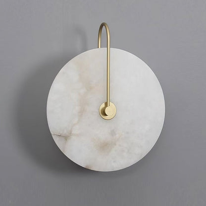 Lugnande LED Vägglampa i Alabaster