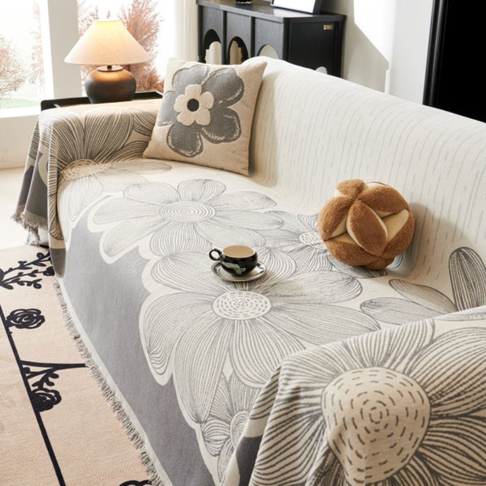 Vildblommor Drömmar Sofföverdrag