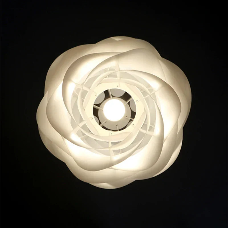 GlasBloem - Rosengran Plafondbelysning