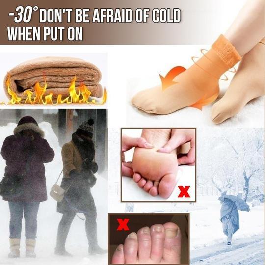 Carvallo | CloudWarm - Vinterstrumpor i mjuk sammet med förtjockning