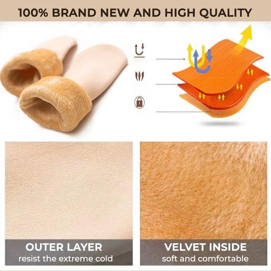 Carvallo | CloudWarm - Vinterstrumpor i mjuk sammet med förtjockning