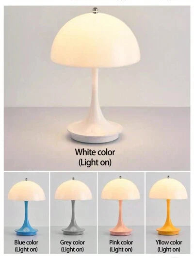 LumiFlex - Trådlampa med LED, Uppladdningsbar & Dimbar, Perfekt för Vardagsrum & Kontor