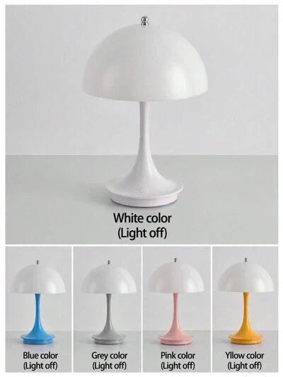 LumiFlex - Trådlampa med LED, Uppladdningsbar & Dimbar, Perfekt för Vardagsrum & Kontor