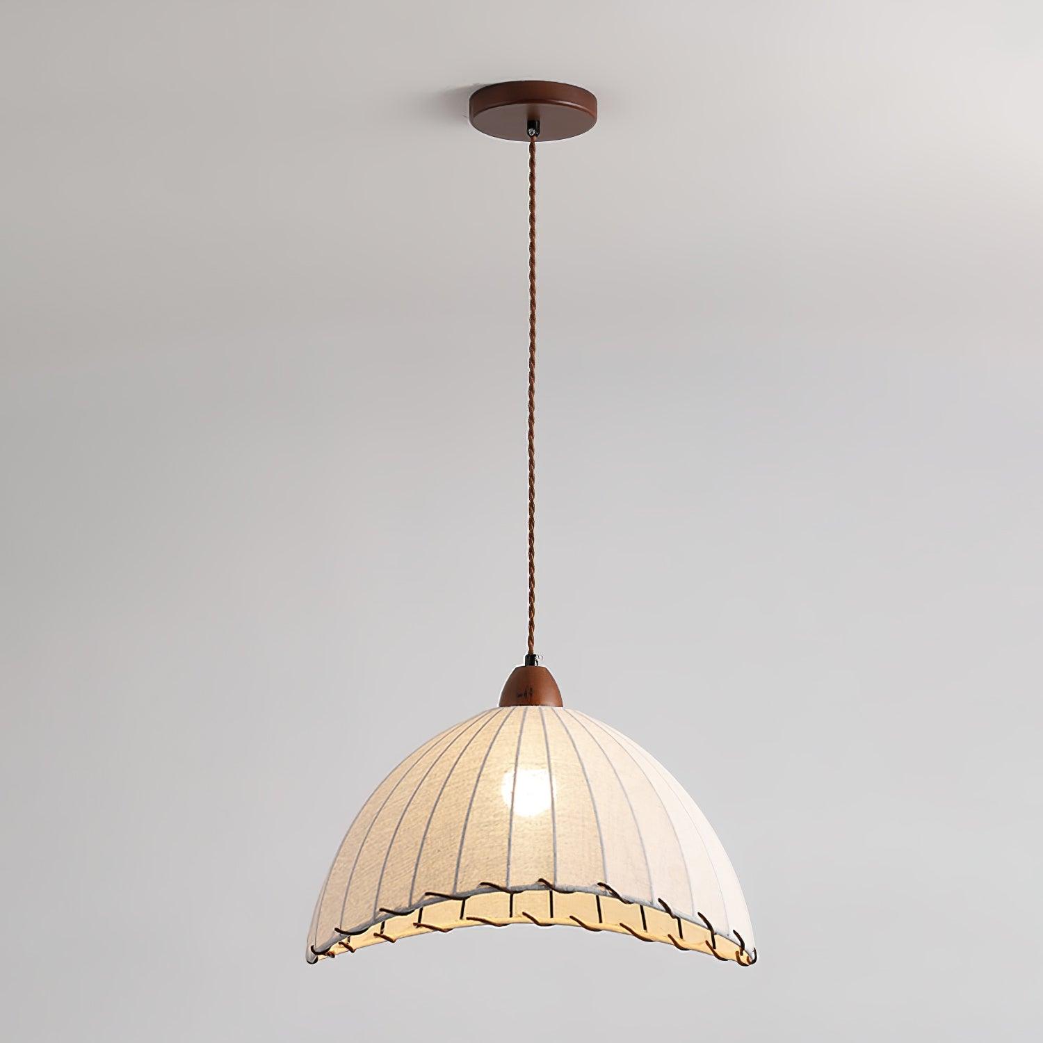 Ekluster – Elegant Trä Taklampa