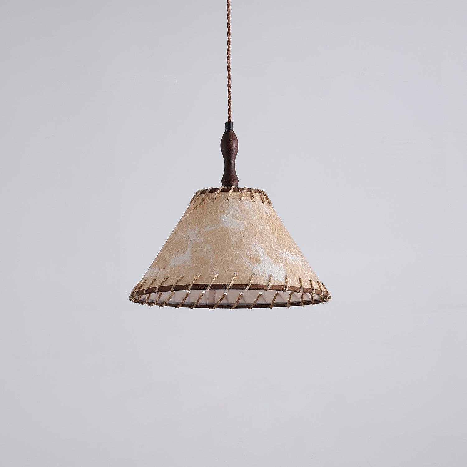 Ekluster – Elegant Trä Taklampa