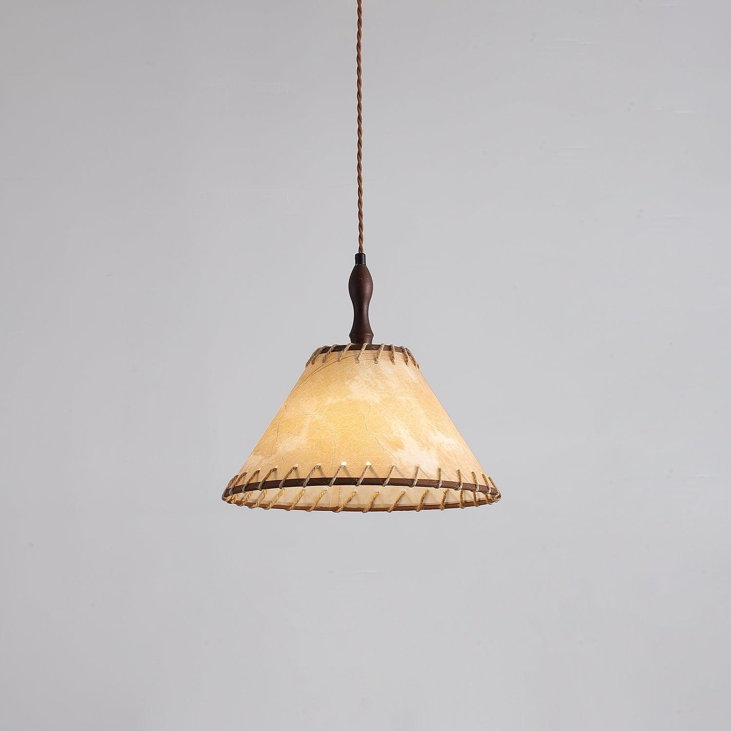 Ekluster – Elegant Trä Taklampa