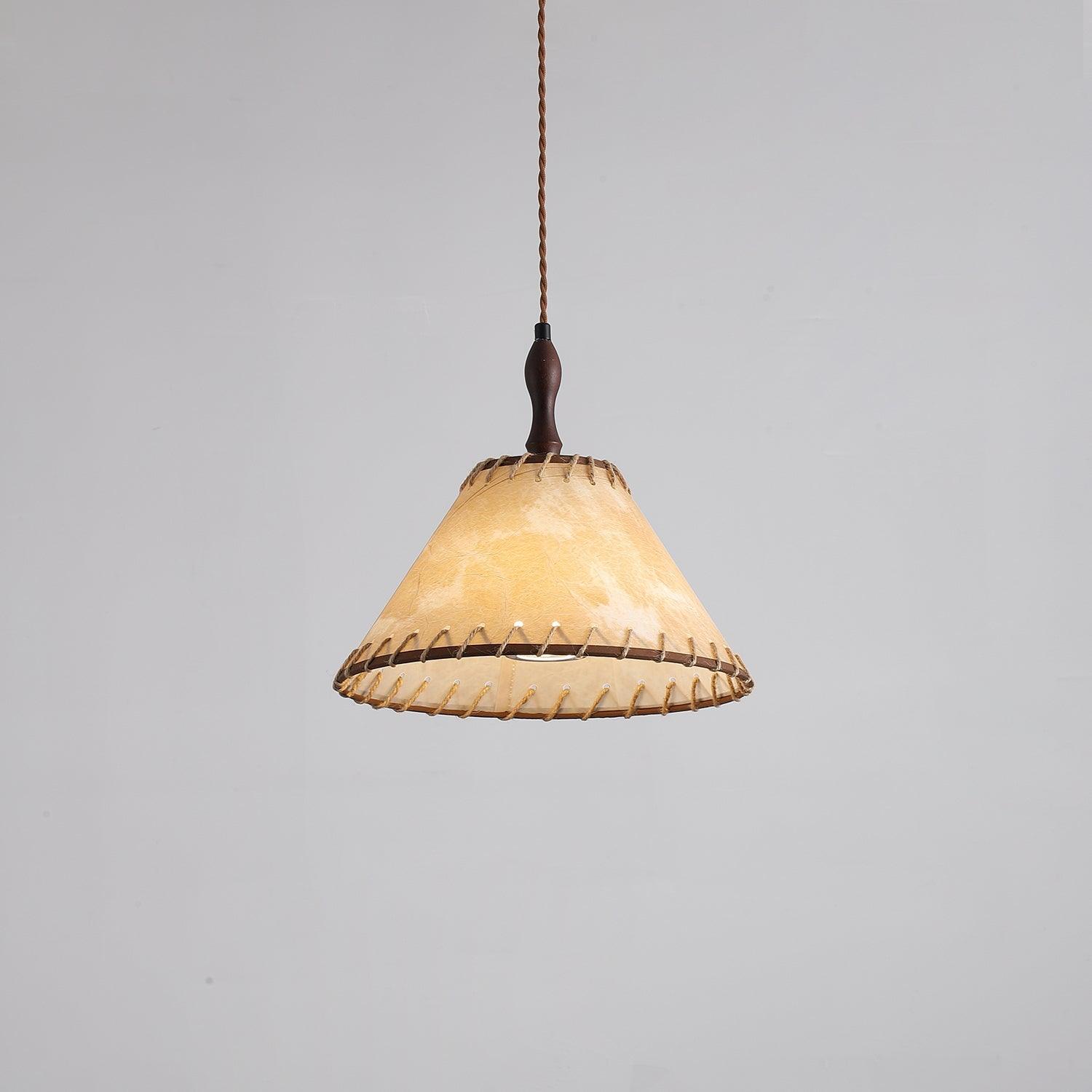 Ekluster – Elegant Trä Taklampa