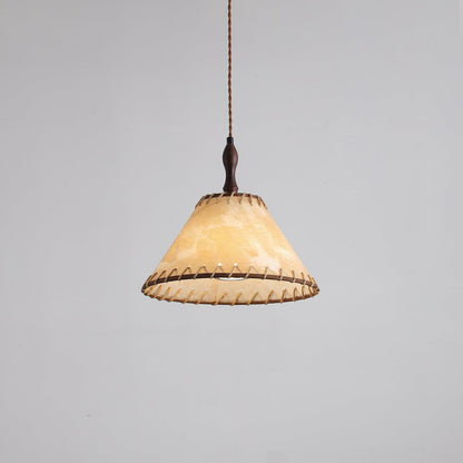 Ekluster – Elegant Trä Taklampa