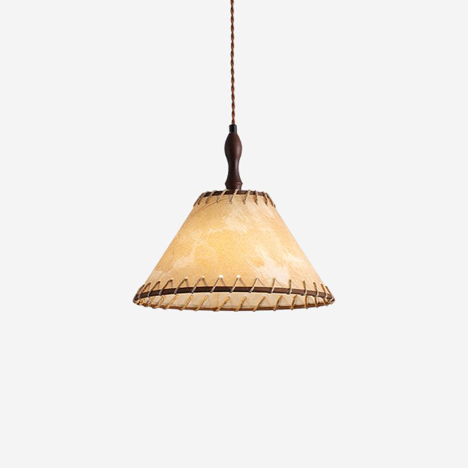 Ekluster – Elegant Trä Taklampa