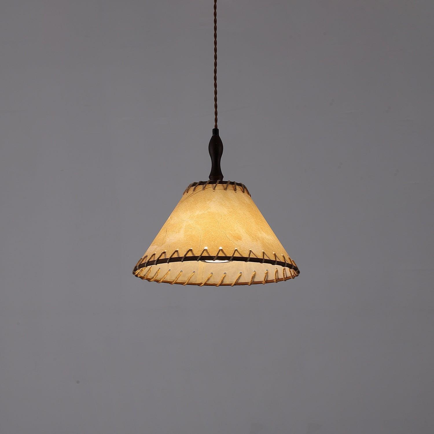 Ekluster – Elegant Trä Taklampa