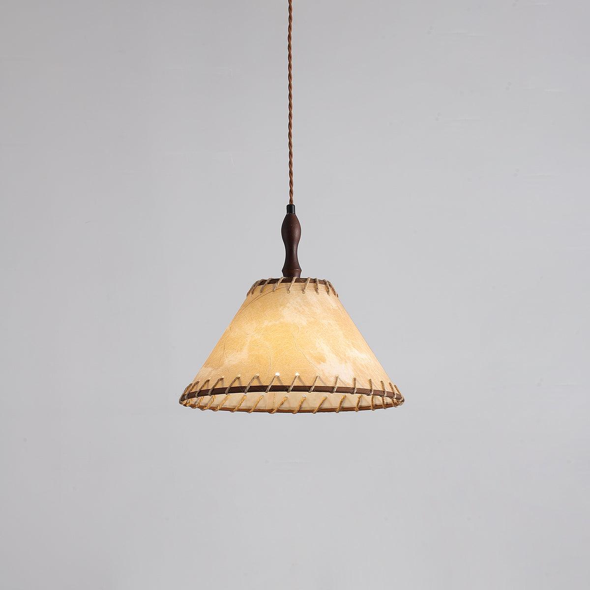 Ekluster – Elegant Trä Taklampa