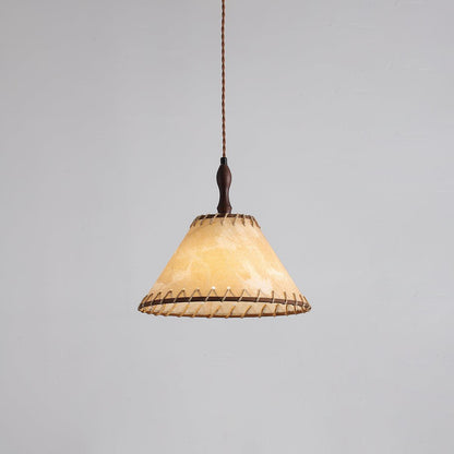 Ekluster – Elegant Trä Taklampa
