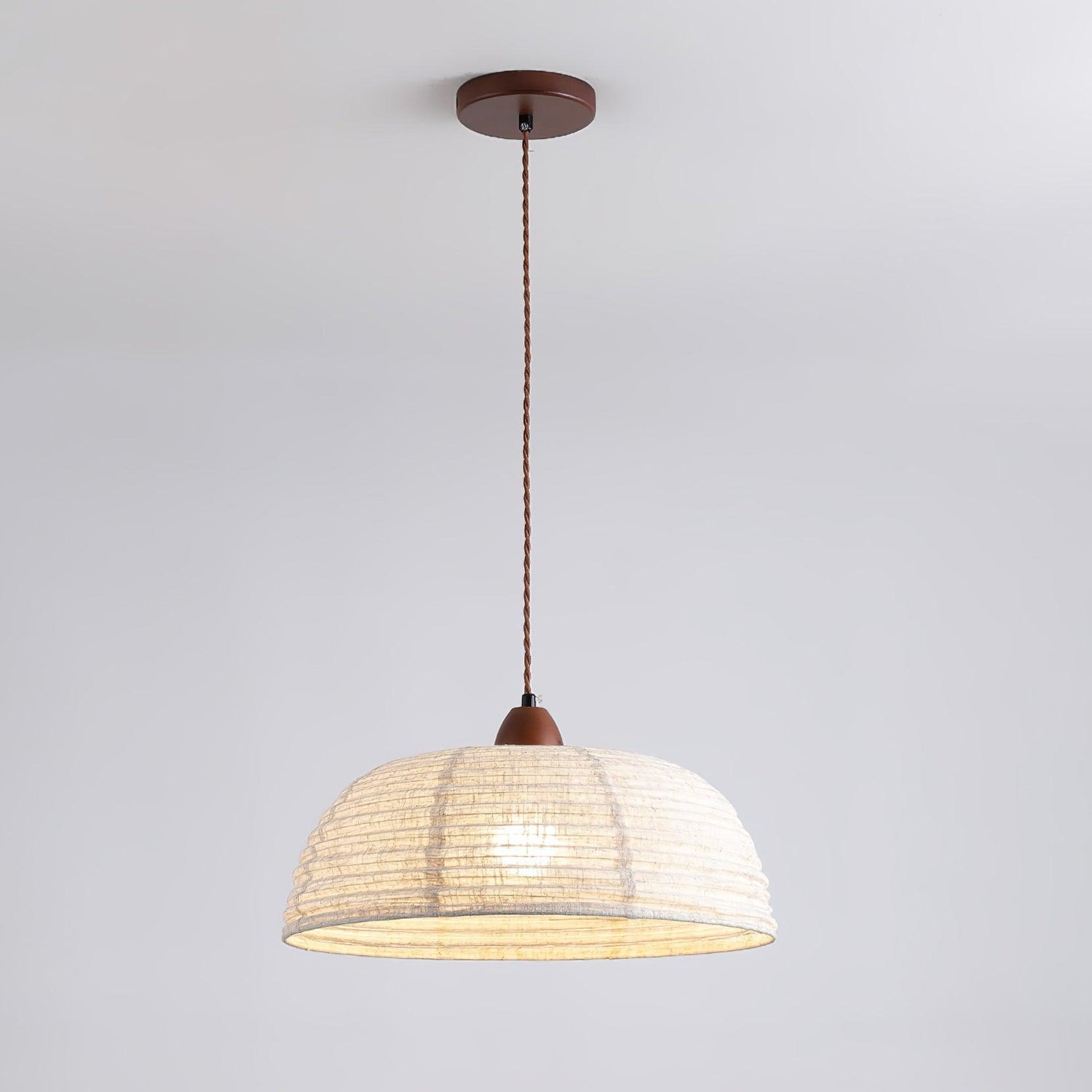 Ekluster – Elegant Trä Taklampa