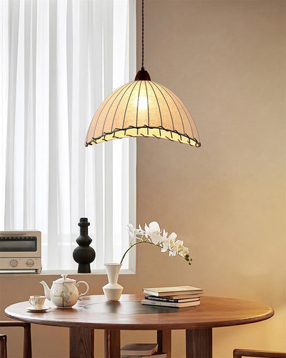 Ekluster – Elegant Trä Taklampa