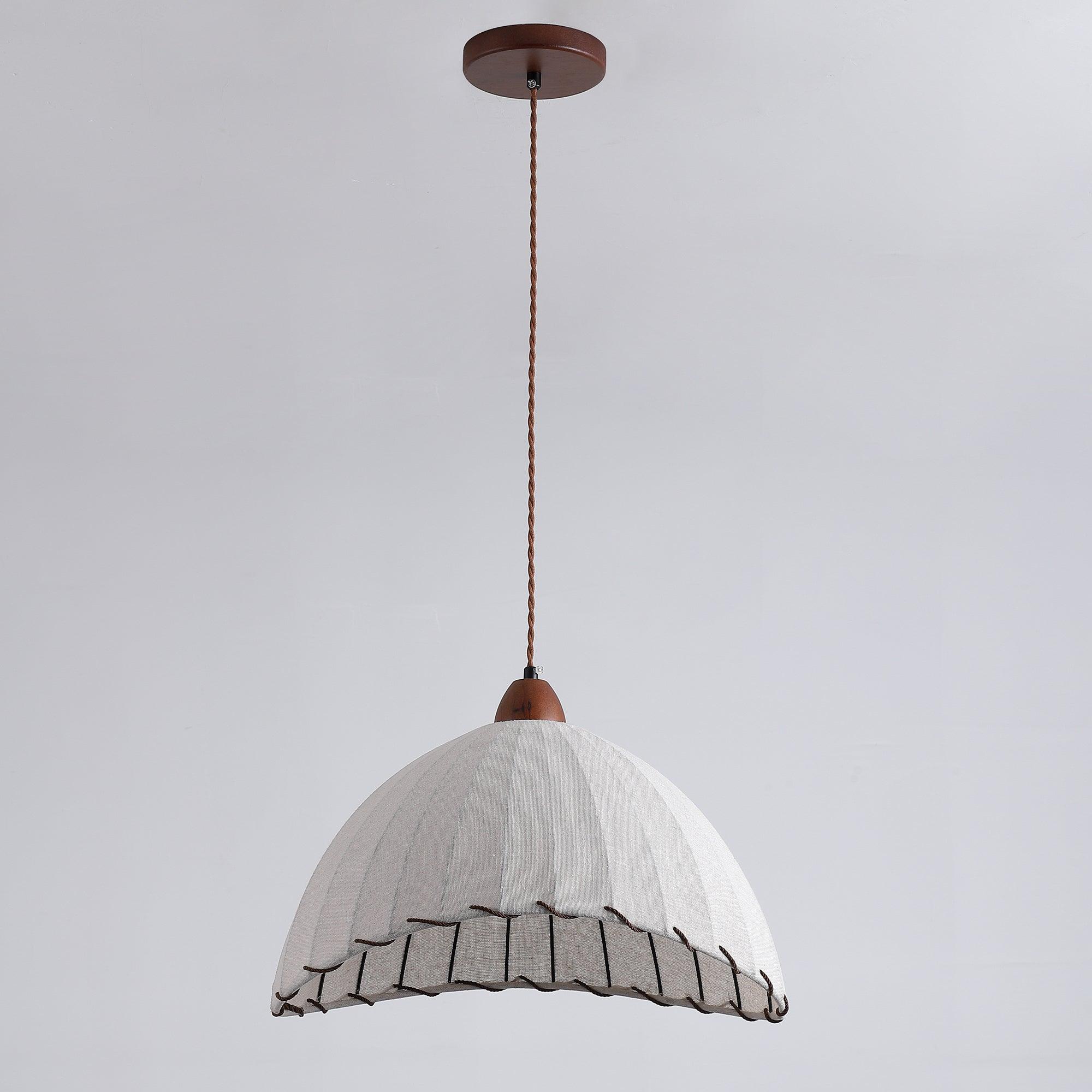 Ekluster – Elegant Trä Taklampa