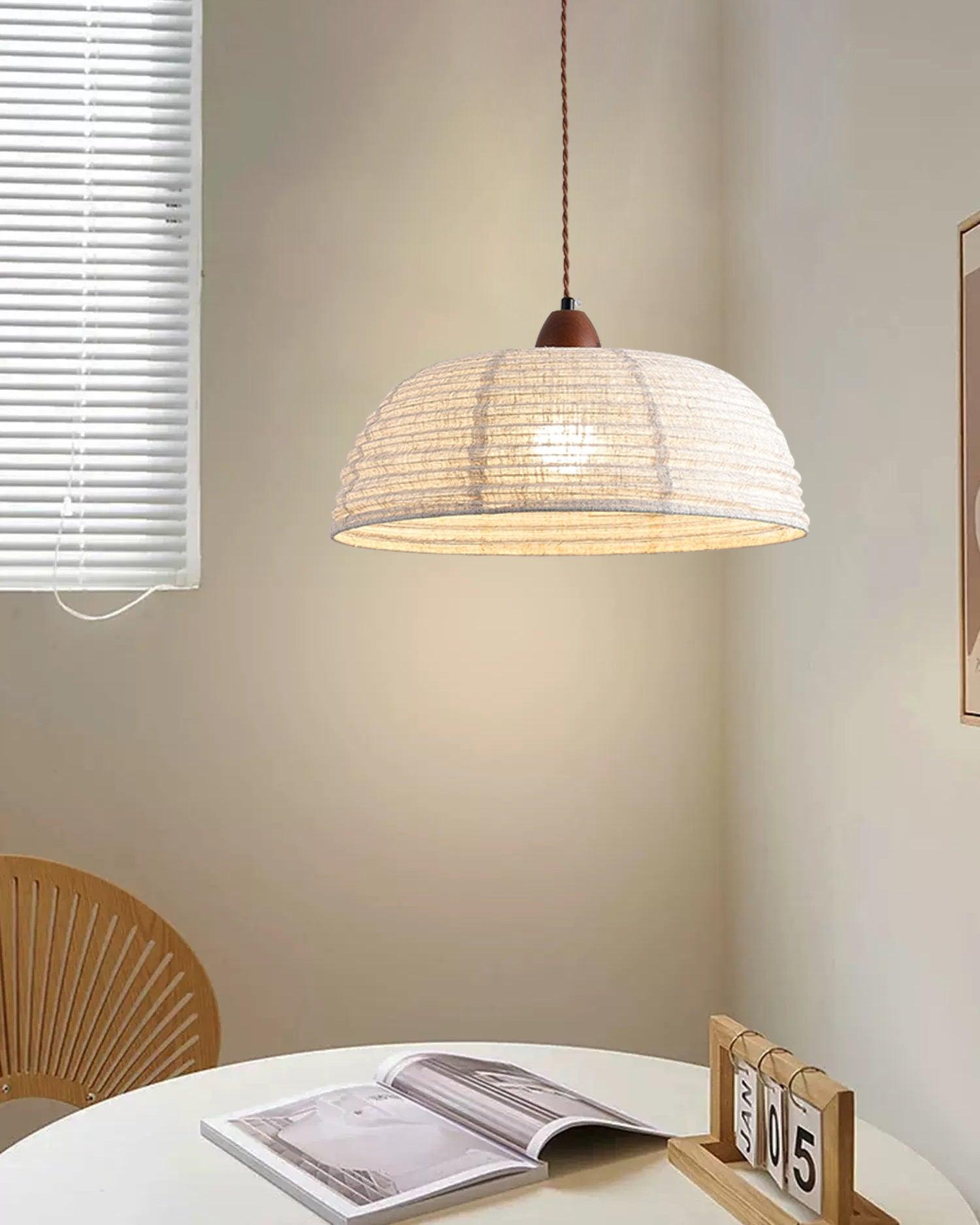 Ekluster – Elegant Trä Taklampa