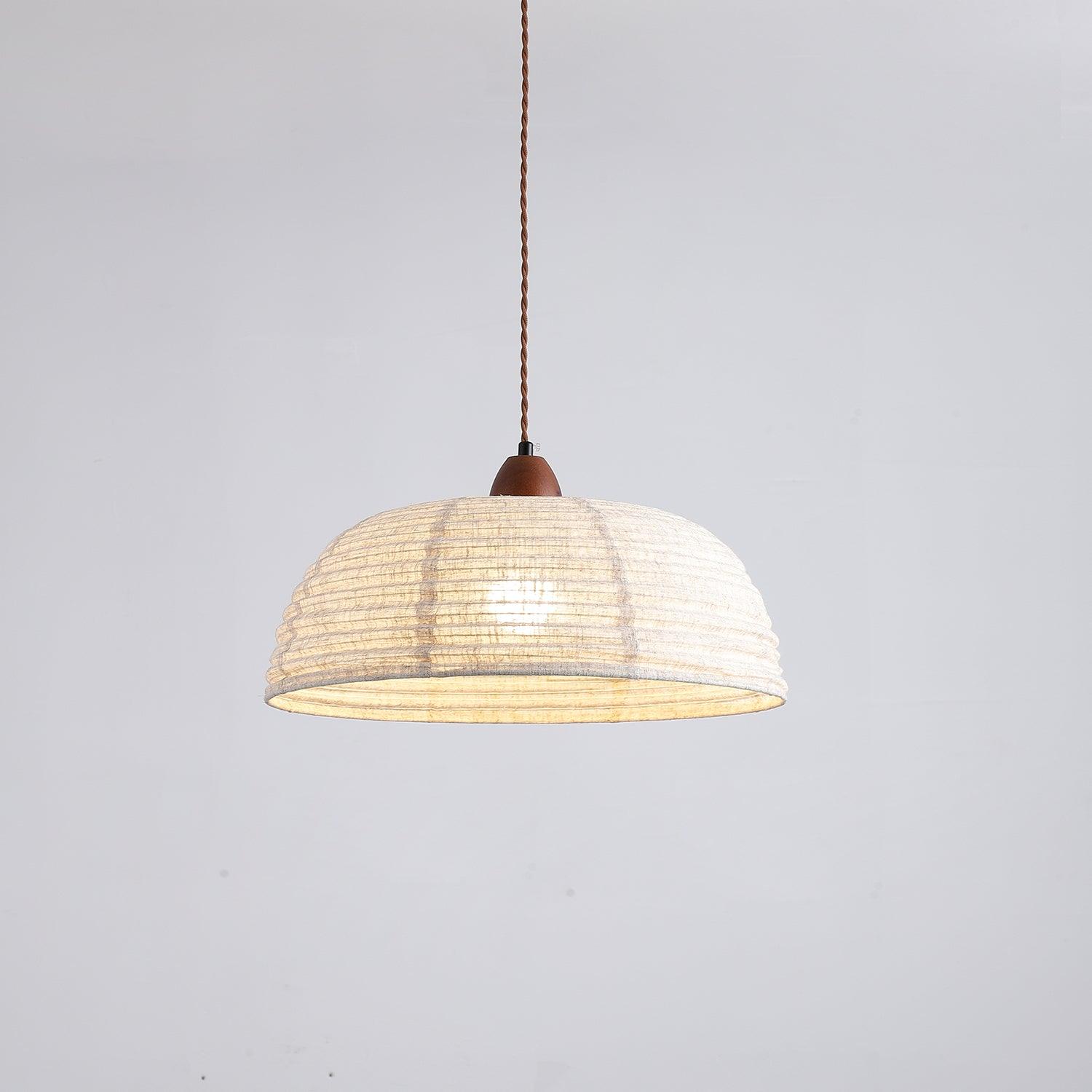 Ekluster – Elegant Trä Taklampa