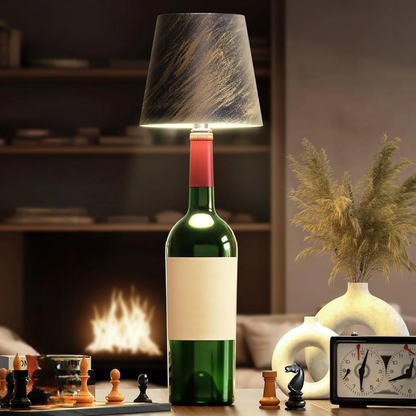 GlowBottle - LED Flee lamp med Dimbart Touchkontroll, Trådlös och Uppladdningsbar