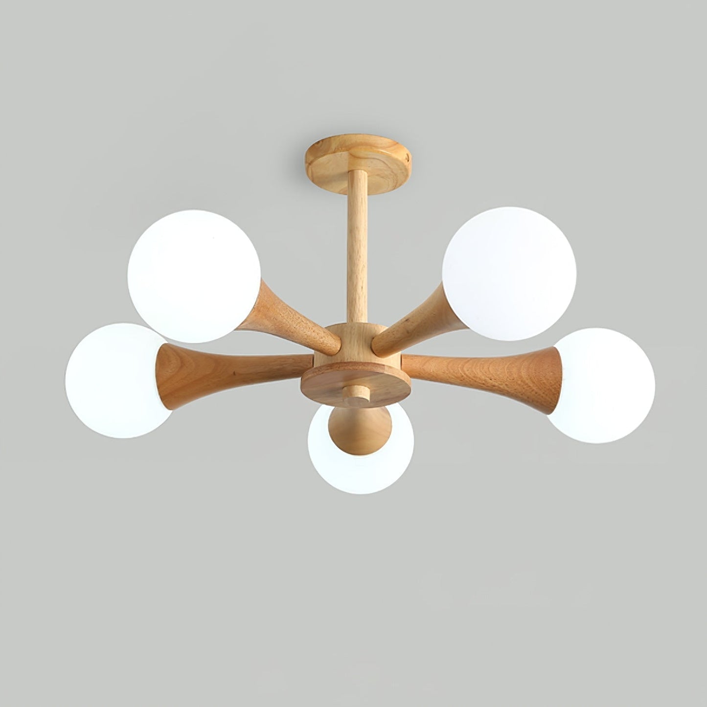 Mila - Elegant Trä Taklampa