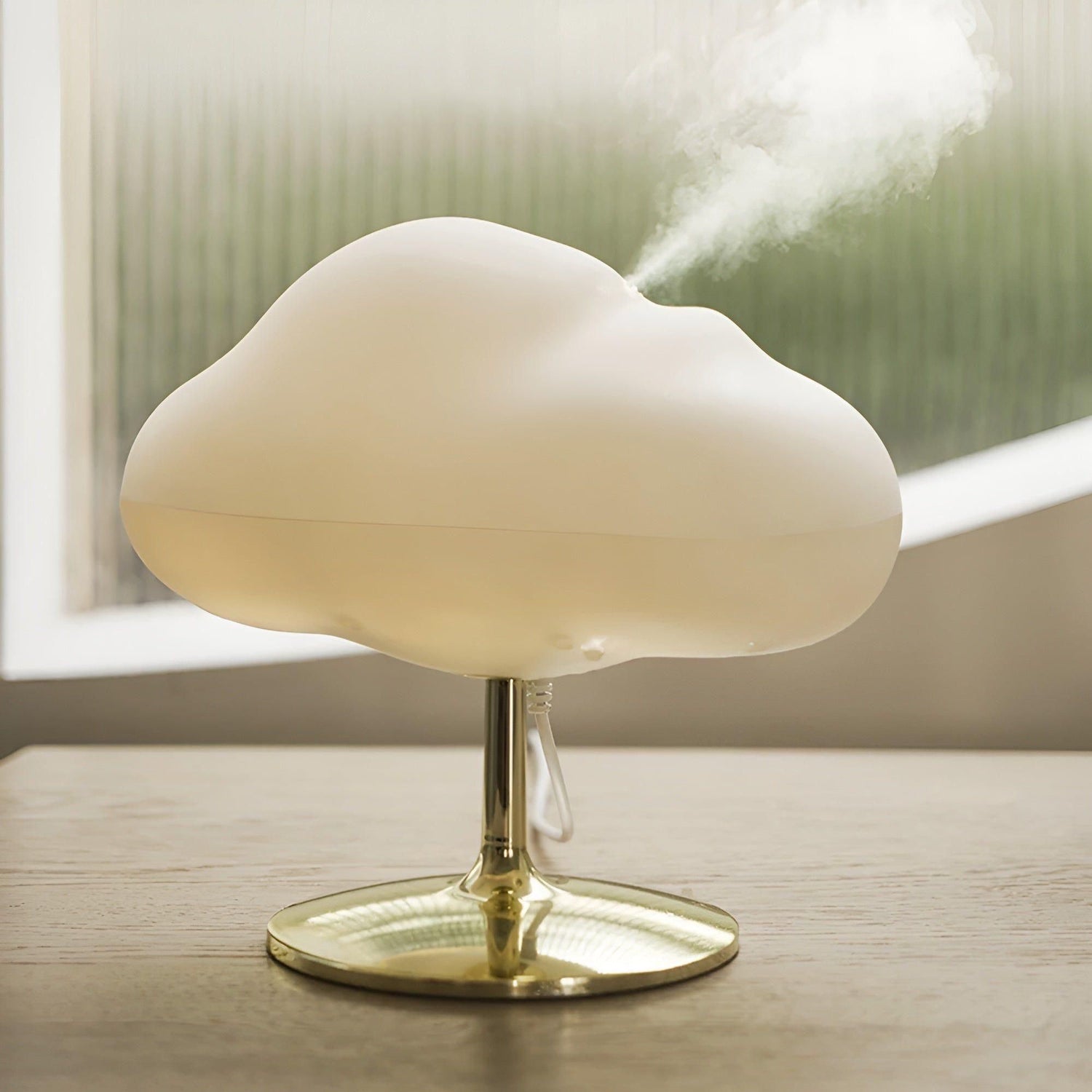 MistCloud Diffuser - Ultraschall USB Luftrenare &amp; eterisk olja sprej för lugnande atmosfär