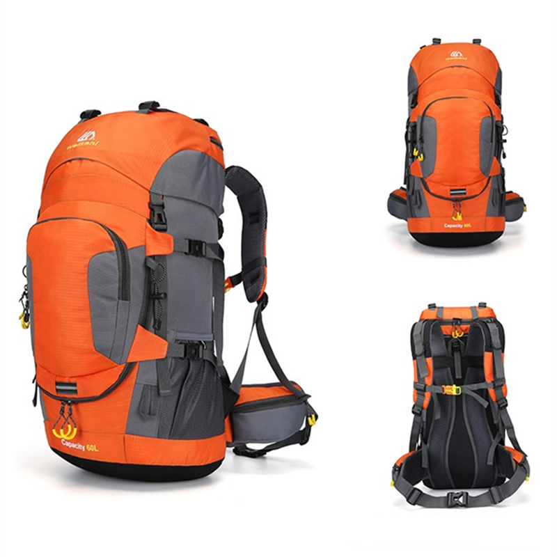 Carvallo Rucksack DryHike 60L | Vattentät & Robust | Ergonomiskt bärsystem | För vandring & camping