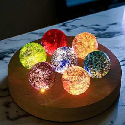 LED Kristallglob Lampa Set