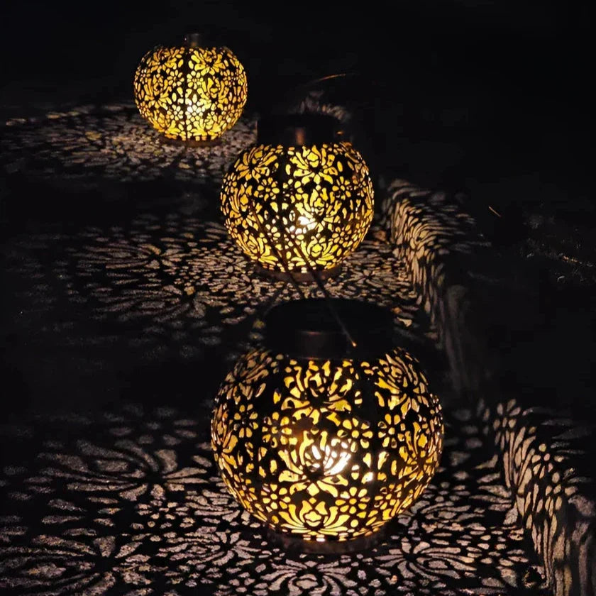 Carvallo - Elegant solcellslampa för stilfull trädgårdsstämning