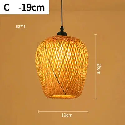 Éclat Bohème - Handwoven Rattan Chandelier