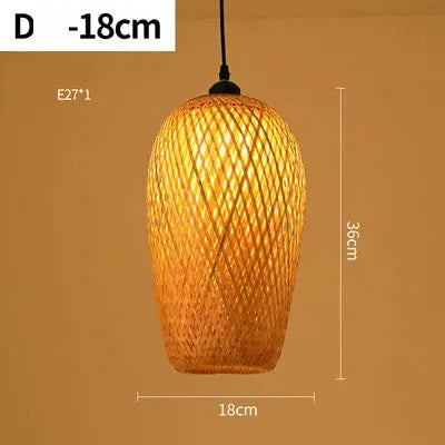 Éclat Bohème - Handwoven Rattan Chandelier