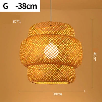 NatureLicht - Hantverk Rattan Taklampa