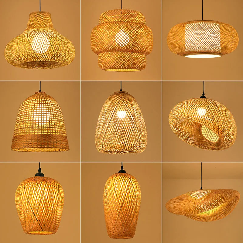 NatureLicht - Hantverk Rattan Taklampa