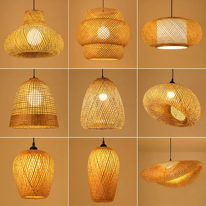 NatureLicht - Hantverk Rattan Taklampa