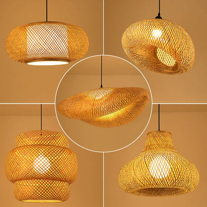 NatureLicht - Hantverk Rattan Taklampa