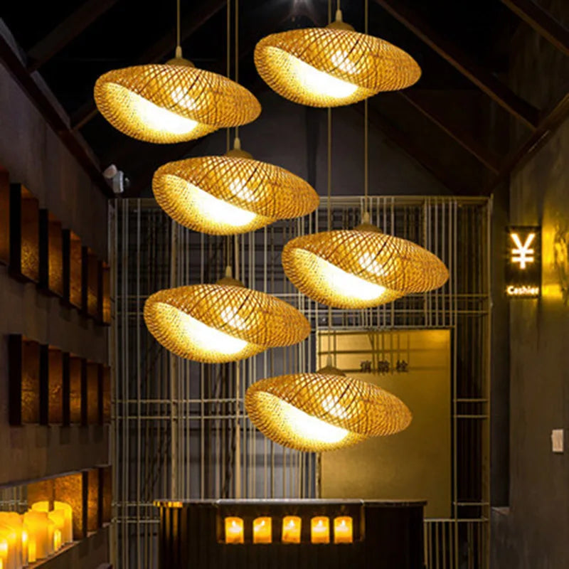 NatureLicht - Hantverk Rattan Taklampa