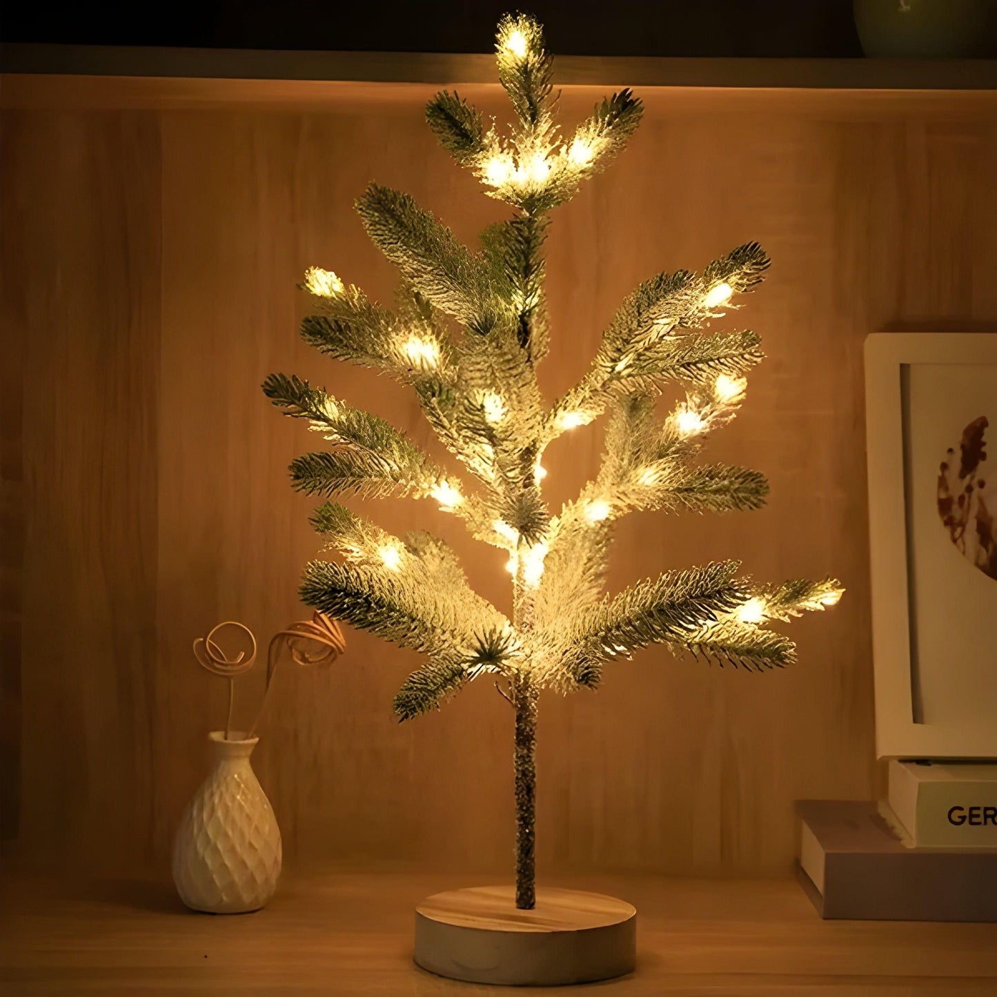 TwinklePine Dekor Belysning - Dekorativ Jul LED Nattlampa