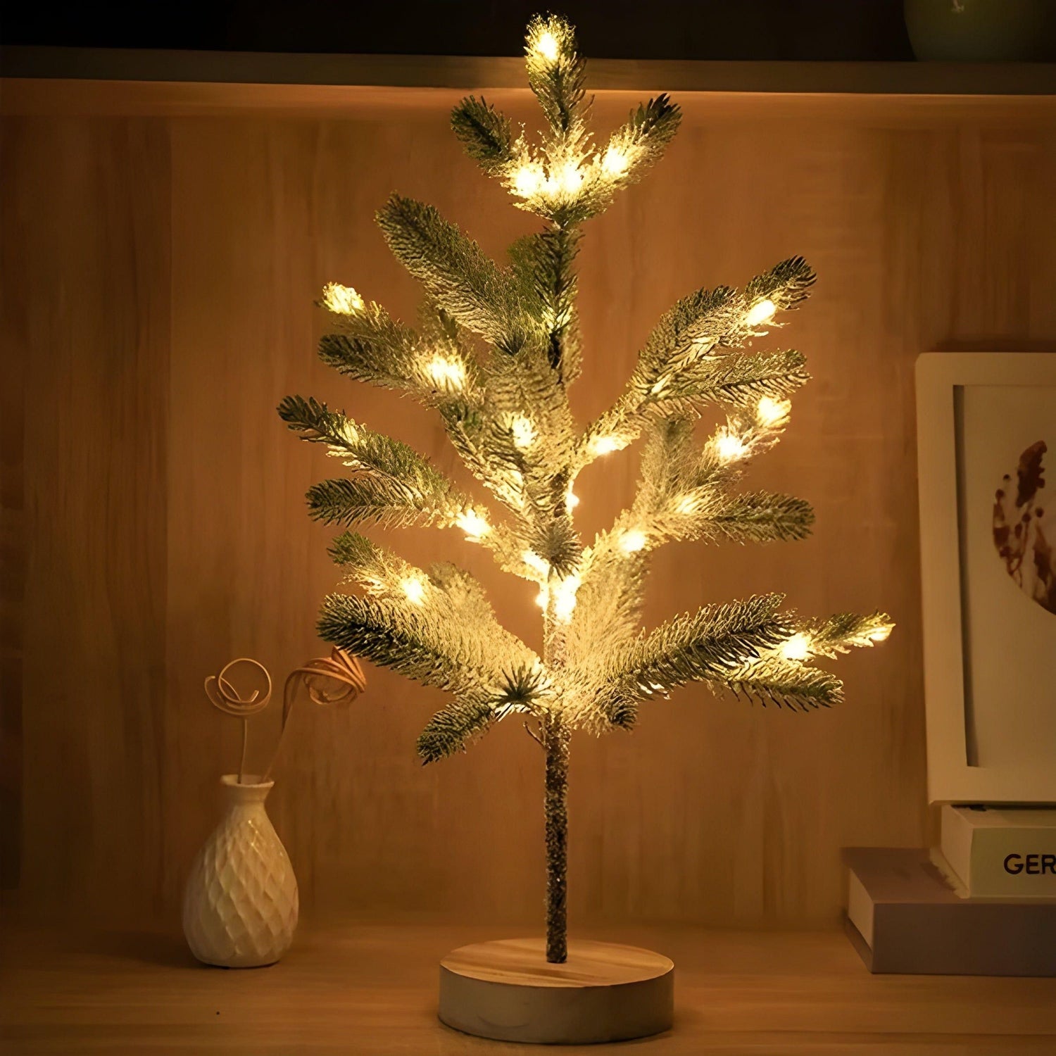 TwinklePine Dekor Belysning - Dekorativ Jul LED Nattlampa