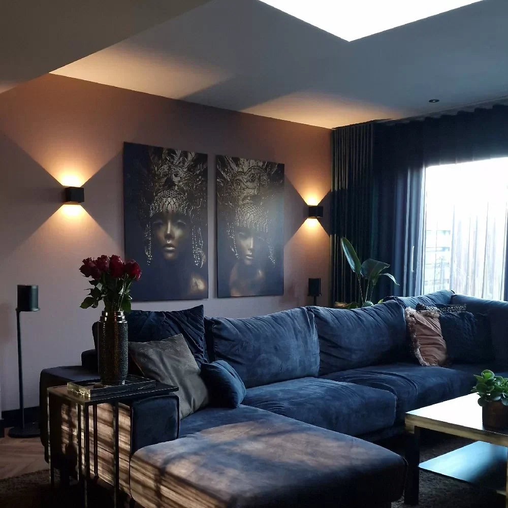 SensorLux - Vägglampa med Rörelse Sensor