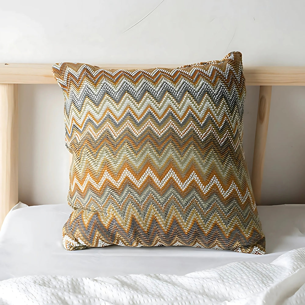 Zigzag Stick Boho Kuddöverdrag