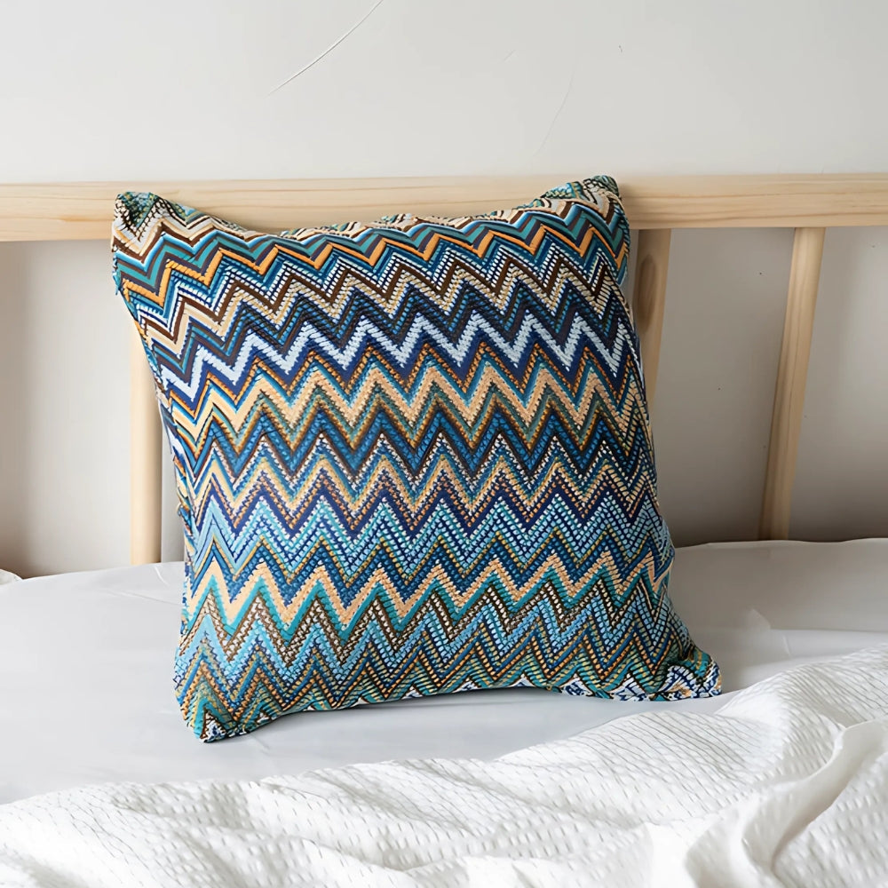 Zigzag Stick Boho Kuddöverdrag