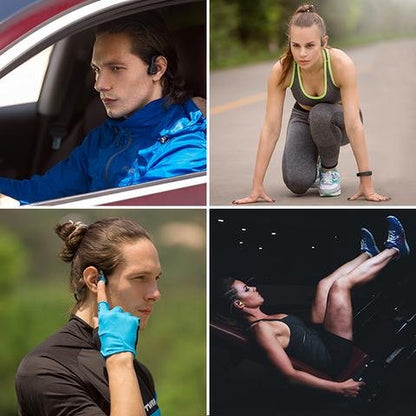 Luxora Nya Vattentåliga Benledande Hörlurar Stereo Bluetooth Trådlösa