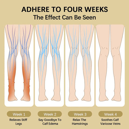 Bens- och vadmassagerare för cirkulation och smärtlindring