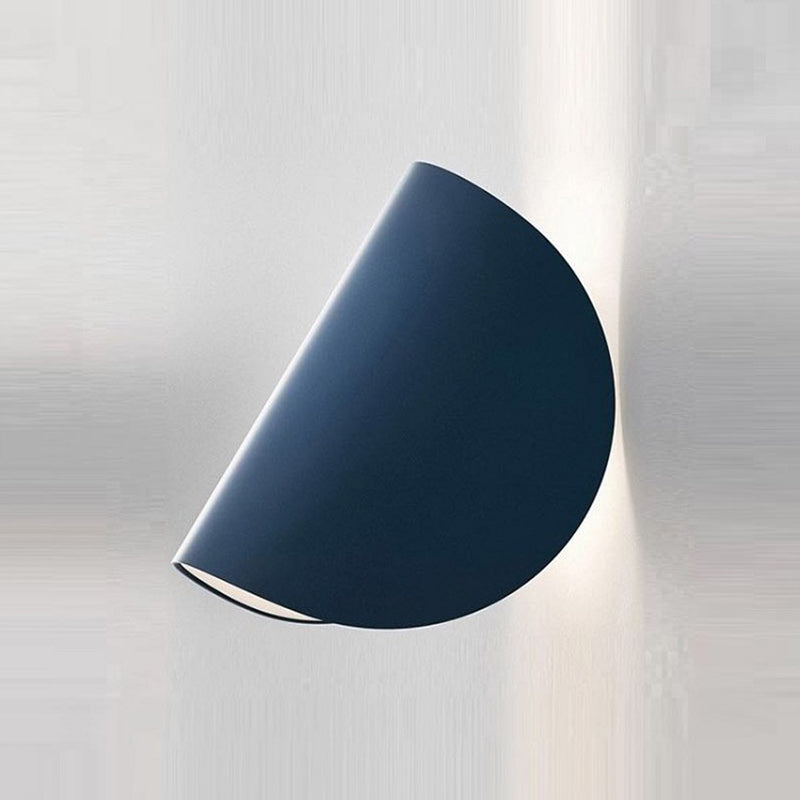 Eveline Modern Geometrisk LED Vägglampa - 4 Färger Inomhus/Ute Metall