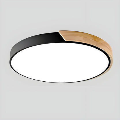 LED-taklampa i trä - Dekorativ &amp; Modern i mjuka macarons färger Skandinaviskt design