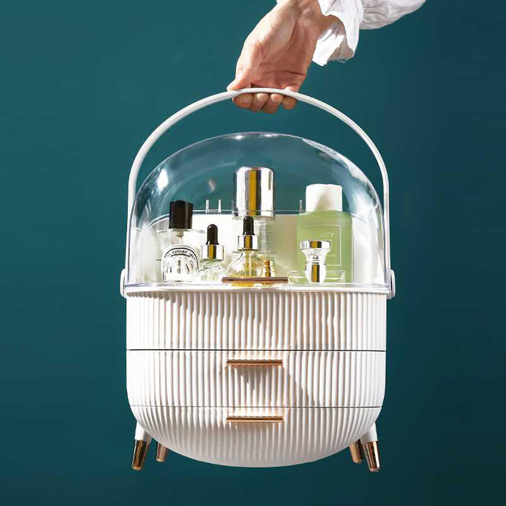 Makeup Storage Organizer med lådor - Kosmetisk bordsskåp