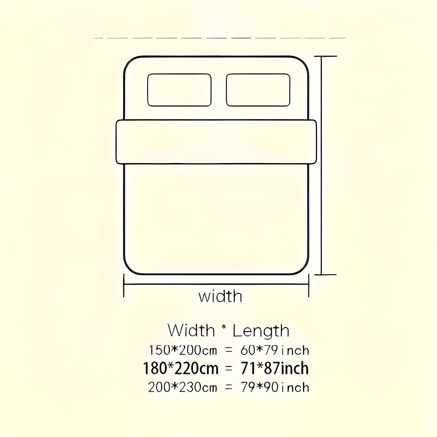 DreamCloud Täcke - Varm Ultra-Mjuk Taffeta Filt